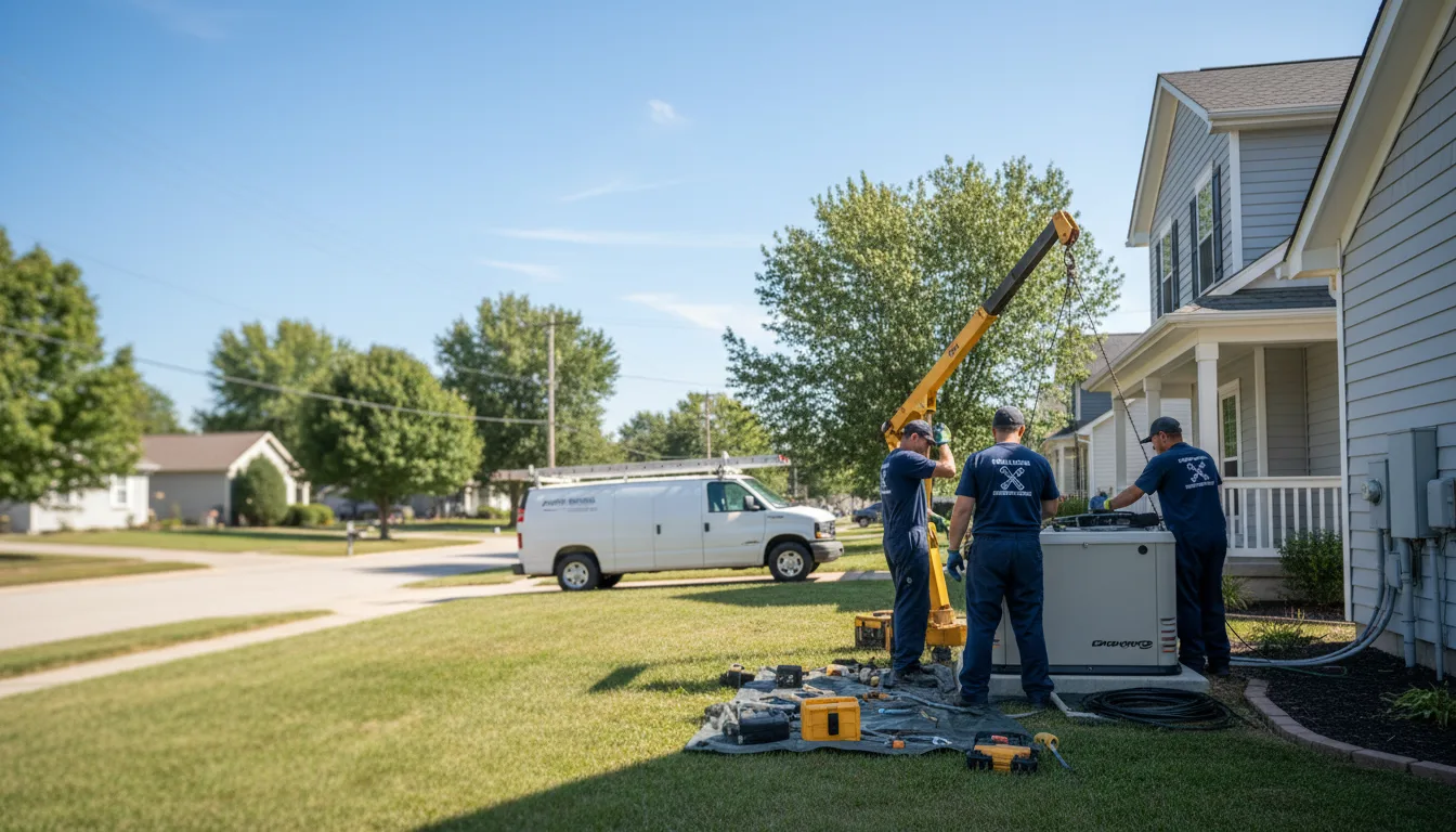 Generator Installation in Footville, WI near me